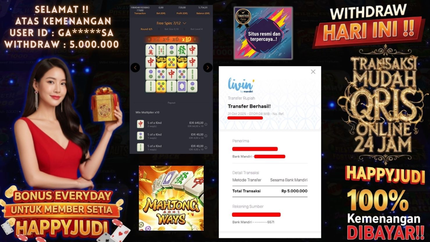 HAPPYJUDI JACKPOT SLOT MAHJONG WAYS